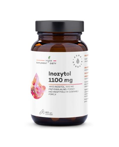 Inozytol 1100 mg Myo-Inositol, 60 kapsułek zdjęcie