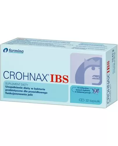 Crohnax IBS 32 kapsułki zdjęcie