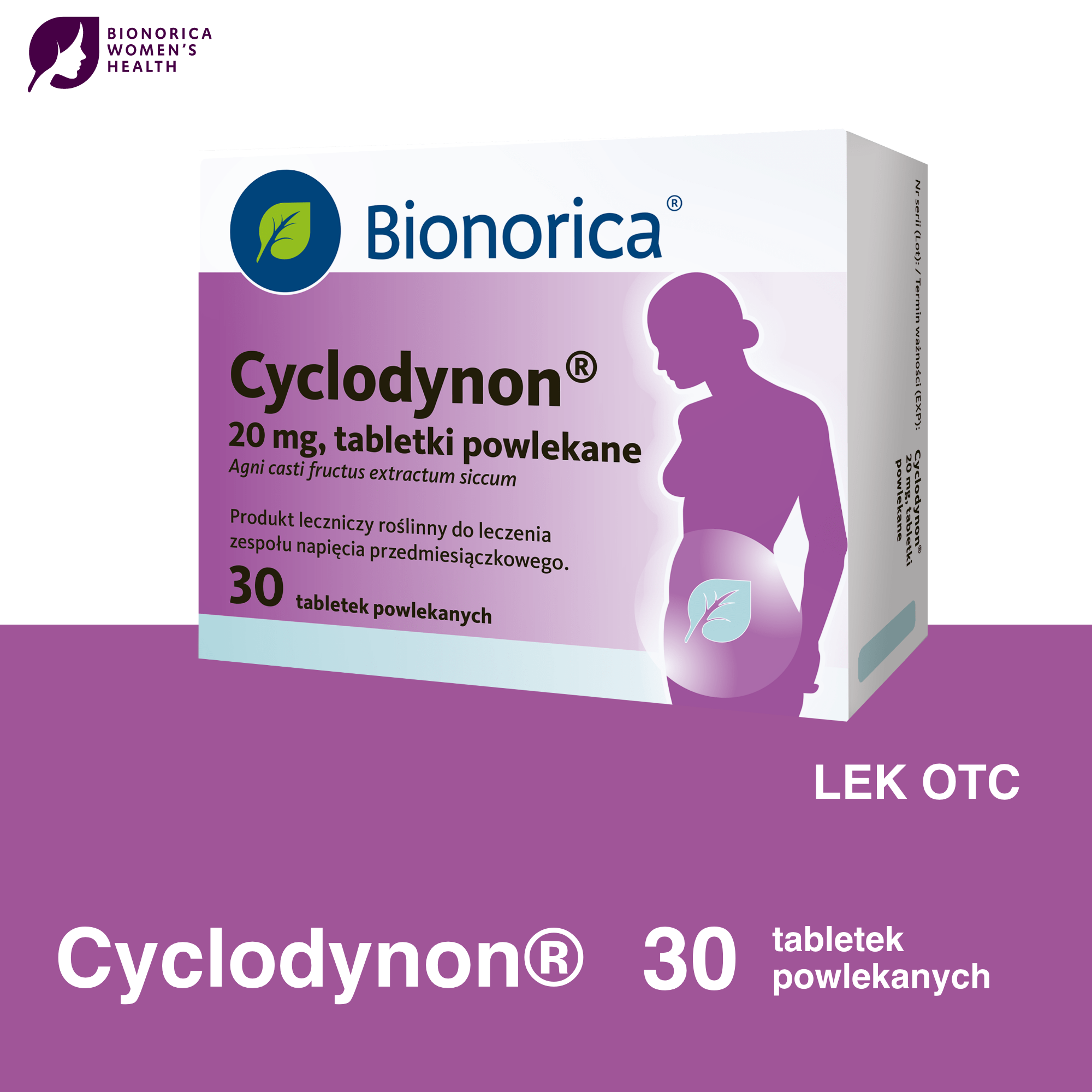 Cyclodynon 20 mg, 30 tabletek powlekanych