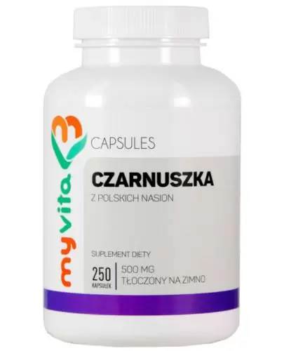 MyVita Czarnuszka 250 kapsułek zdjęcie