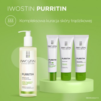 Iwostin Purritin Aktywny Żel do mycia twarzy 300 ml