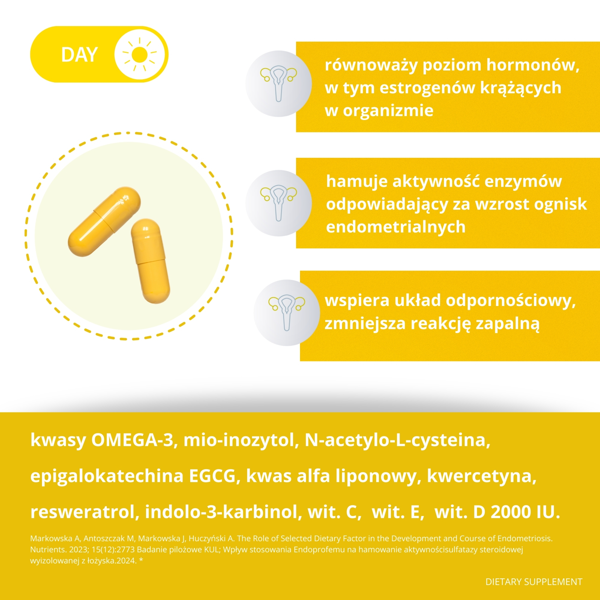 Endoprofem Capsules, kapsułki, 60 + 30 sztuk