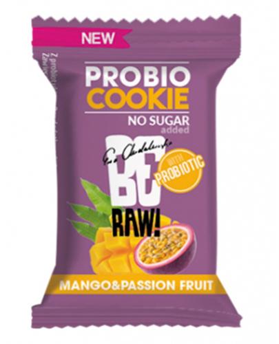 BeRAW Probio Cookie Mango&Passion Fruit, 18 g  zdjęcie