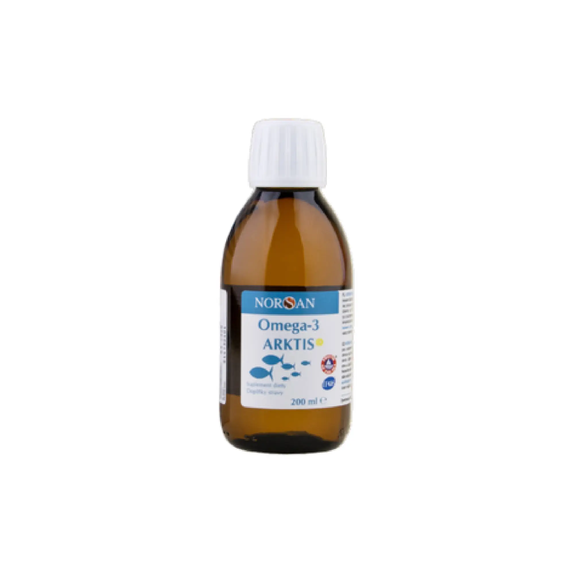Norsan Omega-3 Arktis, smak cytrynowy, 200 ml zdjęcie