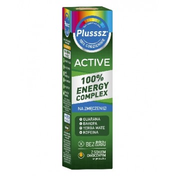 Plusssz Active 100% Energy Complex 20 tabletek musujących