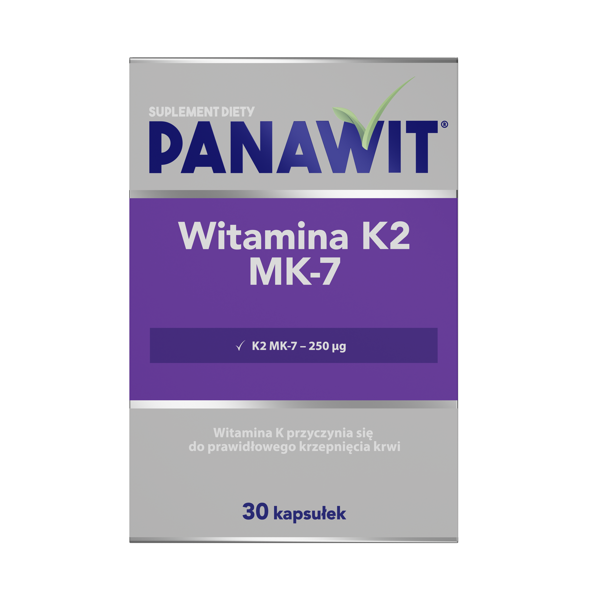 Panawit Witamina K2 MK-7, kapsułki, 30 sztuk zdjęcie