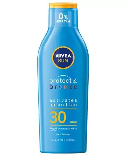 Nivea Sun Protect & Bronze balsam aktywujący opaleniznę SPF 30 200 ml zdjęcie