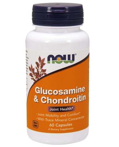 NOW FOODS Glucosamine & Chondroitin - 60 tabl. zdjęcie
