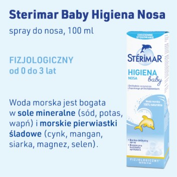 Sterimar Baby, spray do nosa, 100 ml