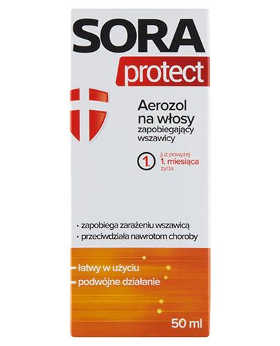 Sora Protect, aerozol na włosy zapobiegający wszawicy, 50 ml zdjęcie