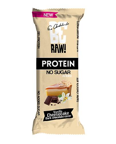 BeRAW! Protein, Baton Proteinowy, 28% białka, sernik waniliowy, 40 g zdjęcie