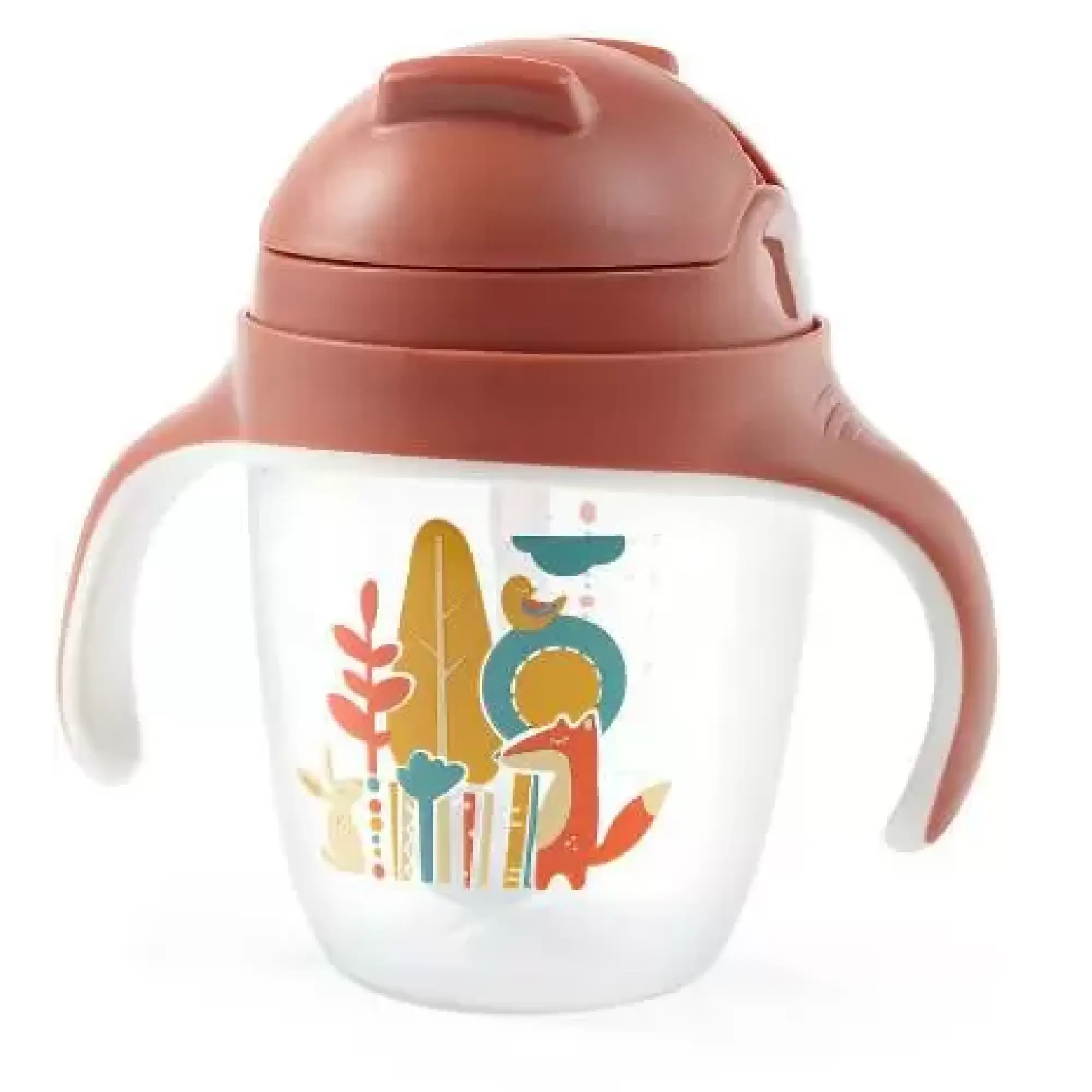 Babyono kubek niekapek z obciążoną słomką 6 m+[1464/01], 240 ml zdjęcie