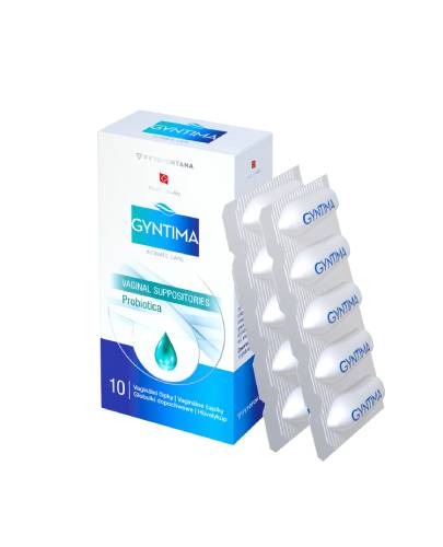 Fytofontana Gyntima Probiotica, globulki dopochwowe, 10 sztuk zdjęcie