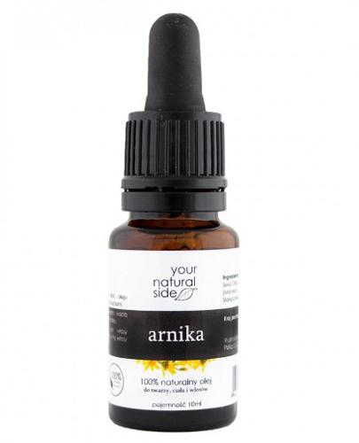 Your Natural Side Arnika 100% naturalny olej do twarzy, ciała i włosów - 10 ml - cena, opinie, właściwości zdjęcie