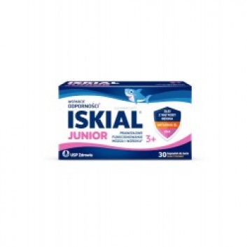 ISKIAL JUNIOR kapsułki do żucia, 30 kapsułek