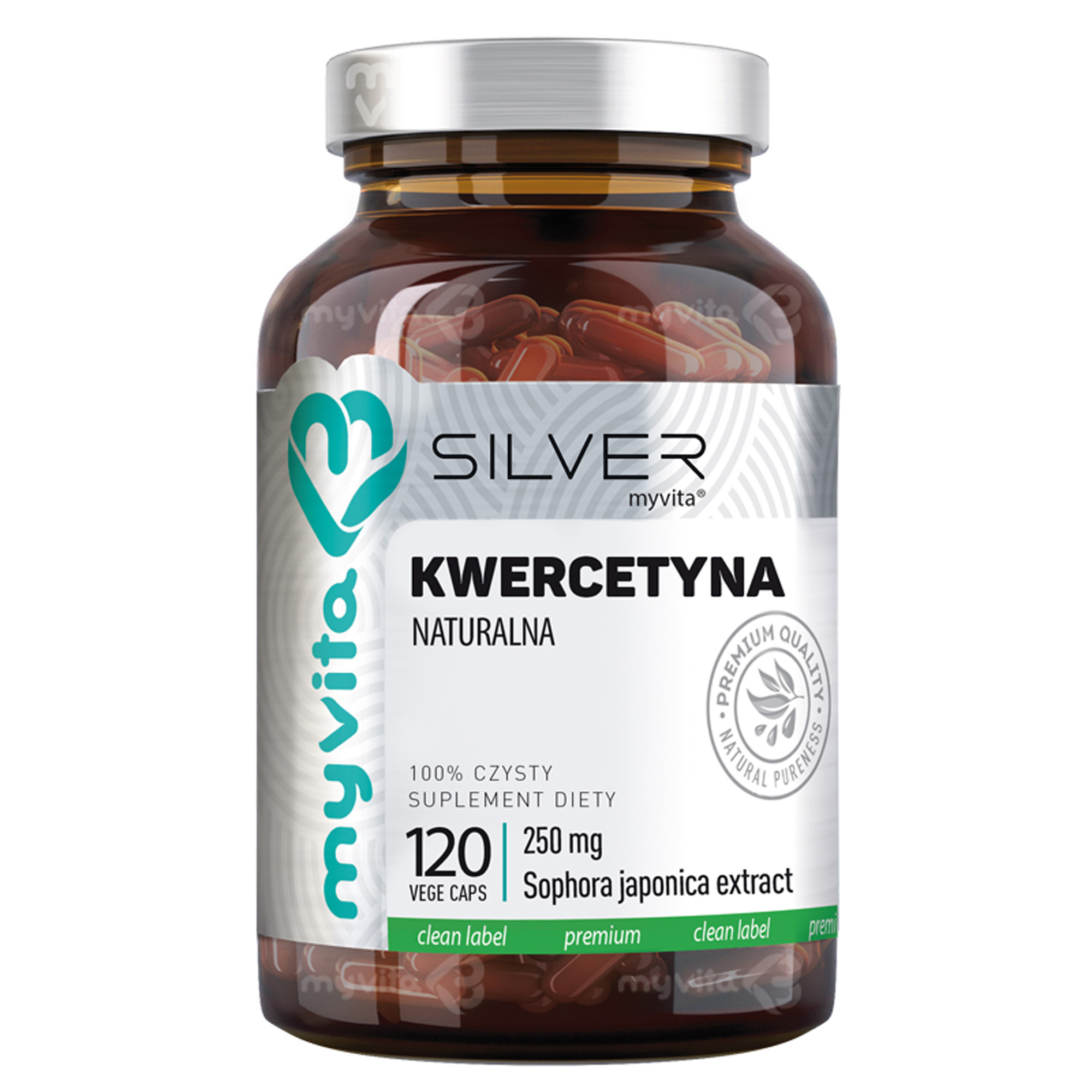 MyVita Silver Kwercetyna 120 kapsułek zdjęcie