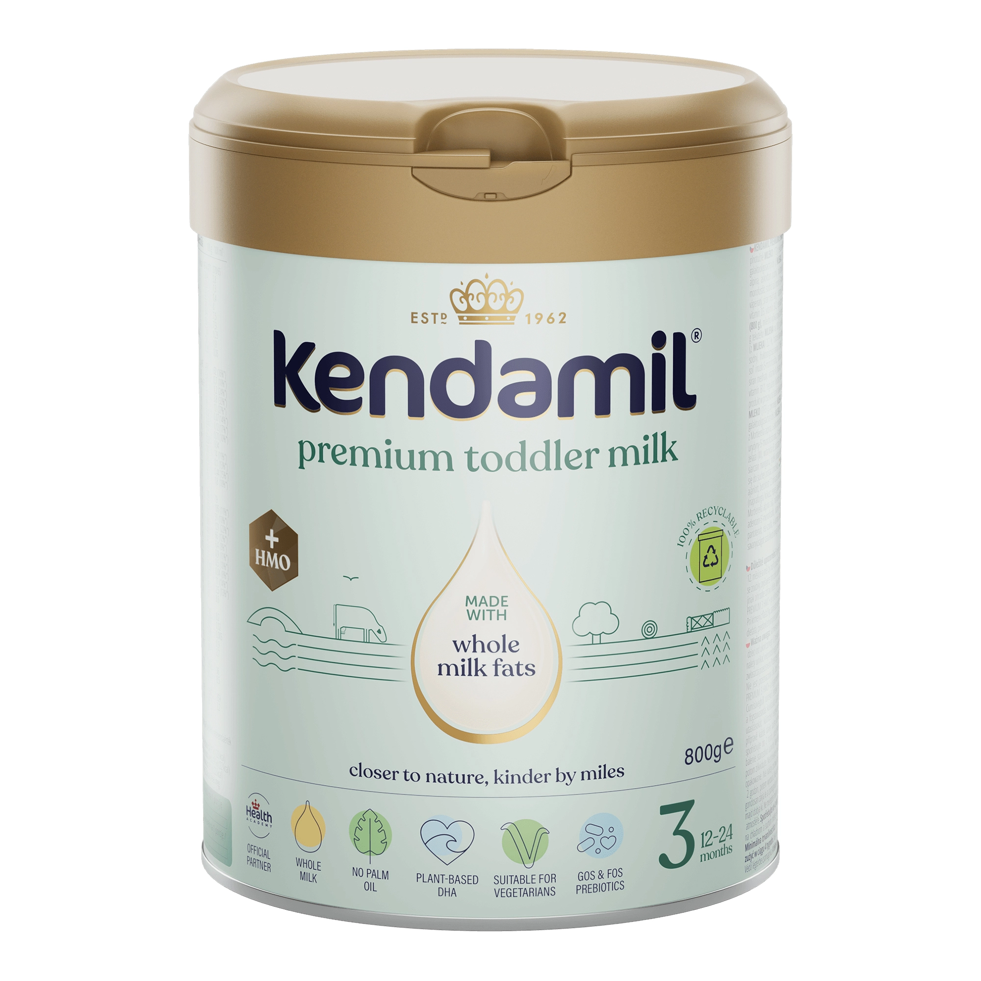 Kendamil Premium 3 HMO+ 800 g