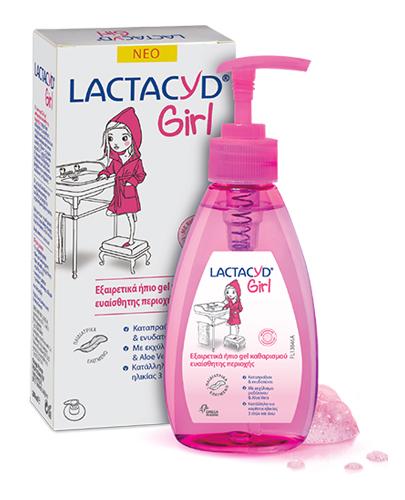 LACTACYD GIRL Żel do higieny intymnej do delikatnej i wrażliwej skóry - 200 ml zdjęcie