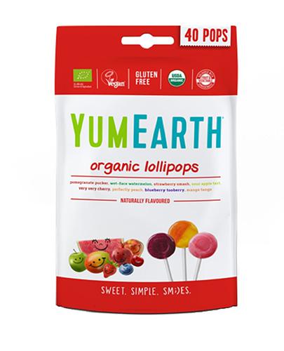 YumEarth Lizaki Owocowe EKO 240 g, 40 sztuk, cena, opinie, stosowanie zdjęcie