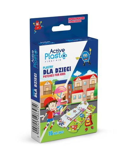 Active Plast PLASTRY DLA DZIECI, 16 sztuk zdjęcie