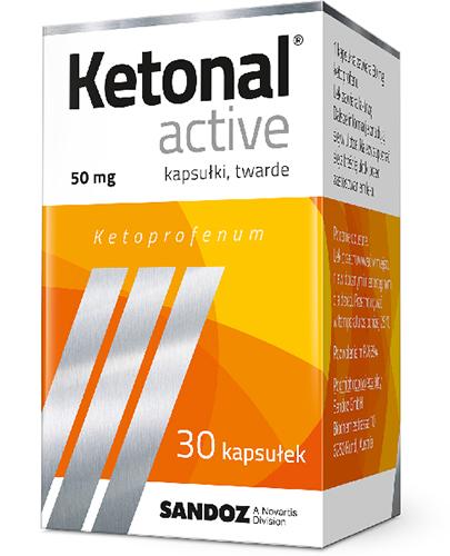 Ketonal Active, 50 mg, kapsułki twarde, 30 sztuk zdjęcie