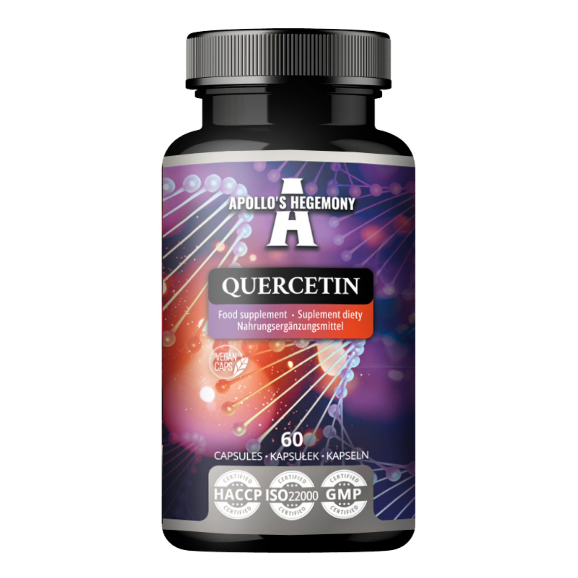 (25) Apollo's Hegemony, Quercetin, kapsułki, 60 sztuk zdjęcie