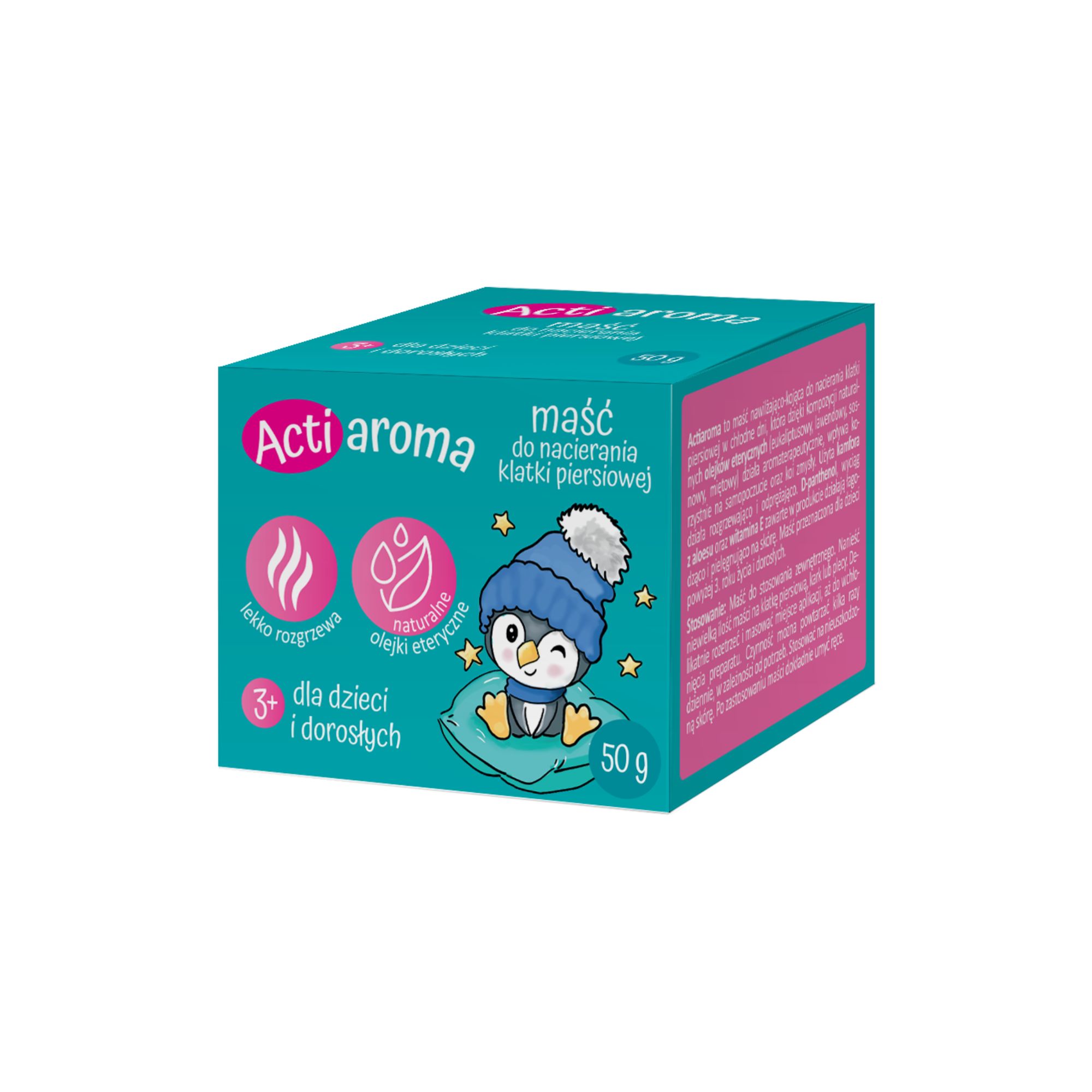 Actiaroma maść 3+ 50 g zdjęcie