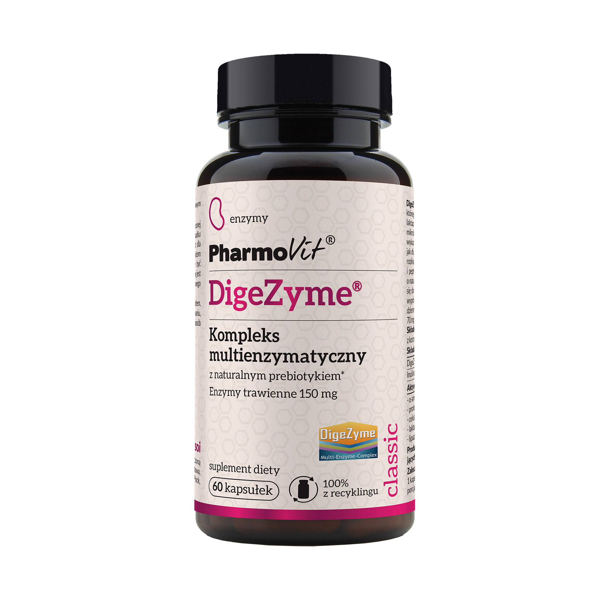 PharmoVit Digezyme, 60 kapsułek zdjęcie
