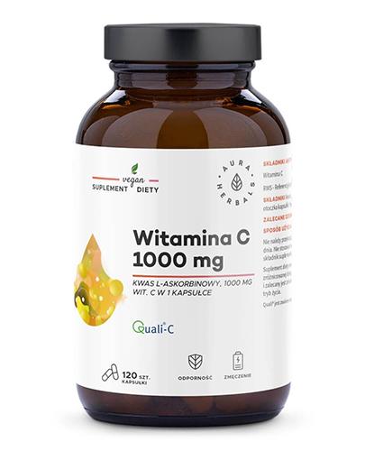 Aura Herbals Witamina C 1000 mg kwas l-askorbinowy, 120 kapsułek zdjęcie
