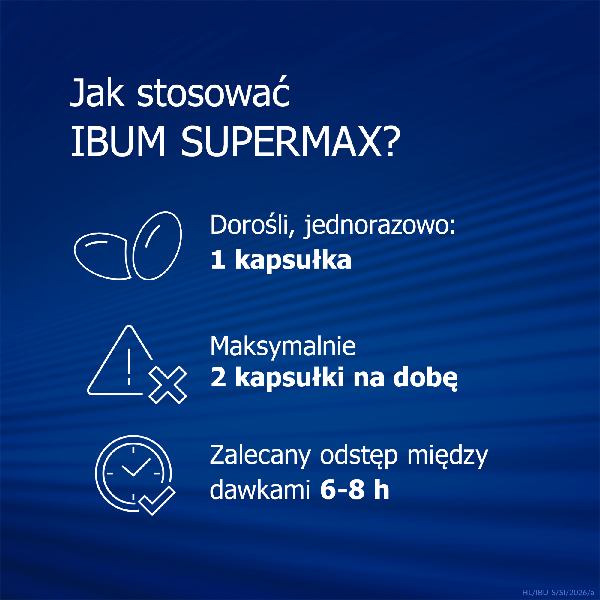 Ibum SuperMax 600mg, 10 kapsułek miękkich