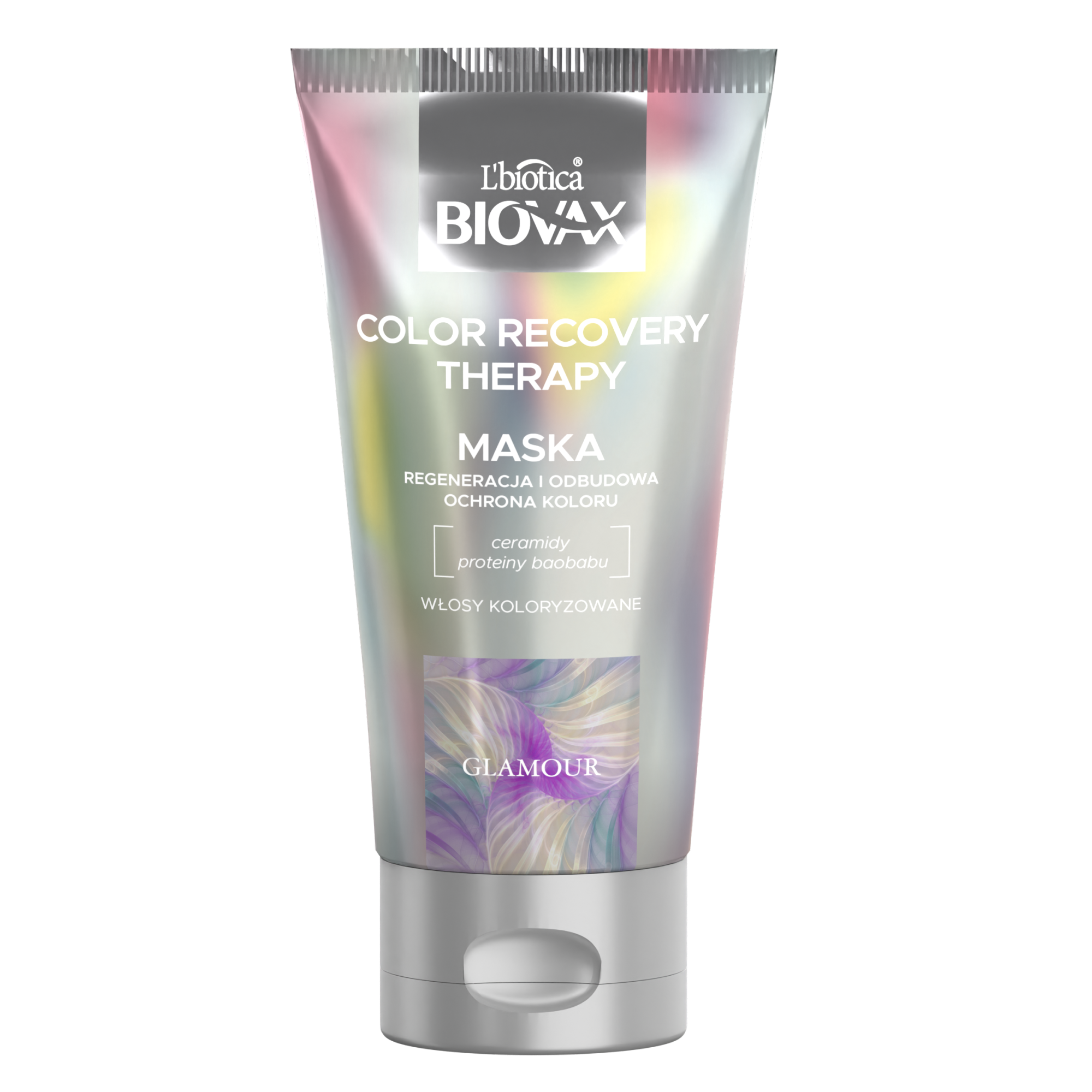 Biovax Recovery Color Therapy Intenstwnie regenerująca maska ochronna - włosy koloryzowane,150 ml zdjęcie