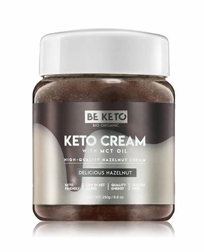 BeKeto KETO Cream Orzech Laskowy, 250 g zdjęcie