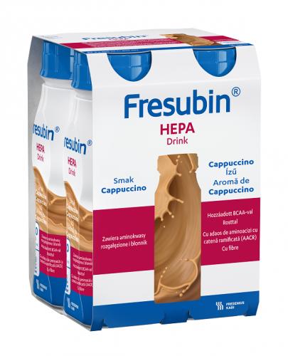 FRESUBIN HEPA DRINK O smaku cappuccino, 4 x 200 ml zdjęcie