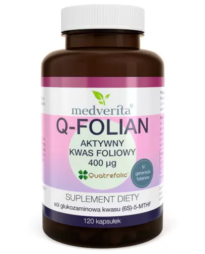 Medverita Q-Folian 120 kapsułek zdjęcie