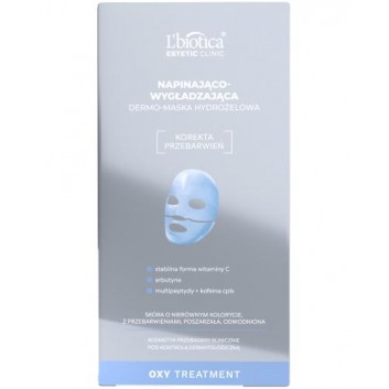 L'Biotica Estetic Clinic Oxy Treatment Napinająco-Wygładzająca Dermo-Maska hydrożelowa, 1 sztuka