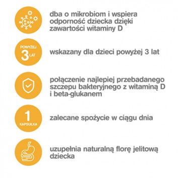 Estabiom Junior dla dzieci powyżej 3 lat 20 kapsułek