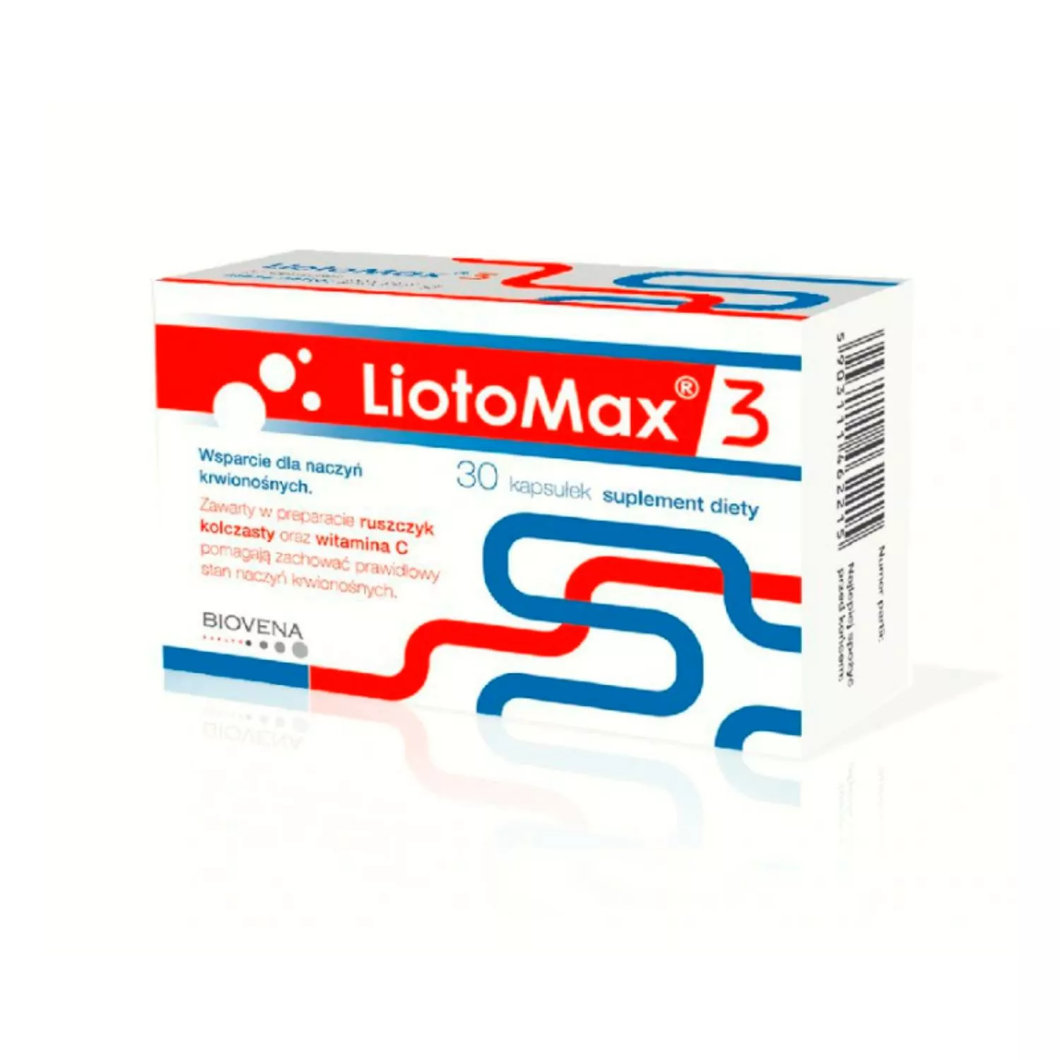 Biovena LiotoMax 3, kapsułki, 30 sztuk zdjęcie