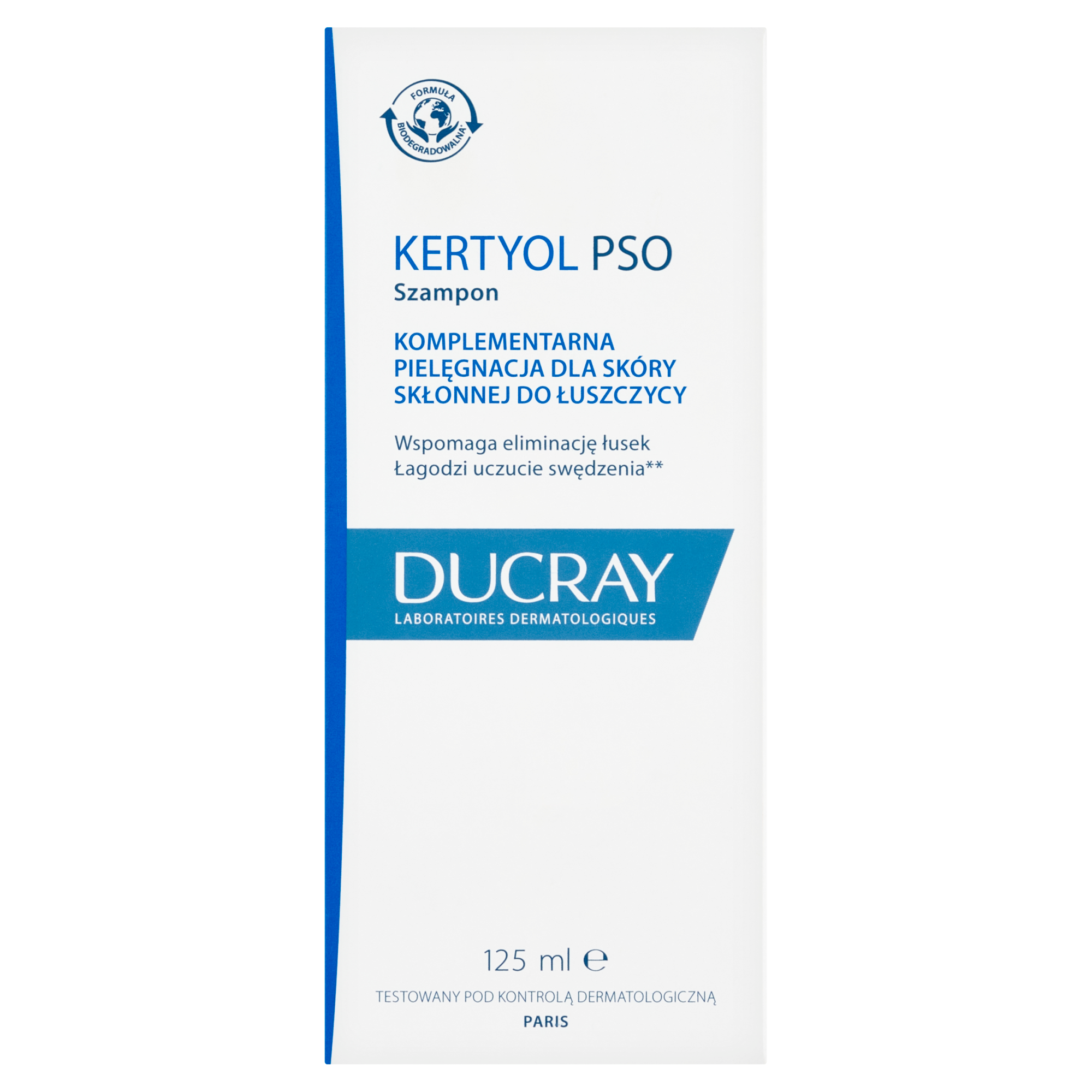 Ducray Kertyol PSO, szampon dla skóry skłonnej do łuszczycy, 125 ml zdjęcie