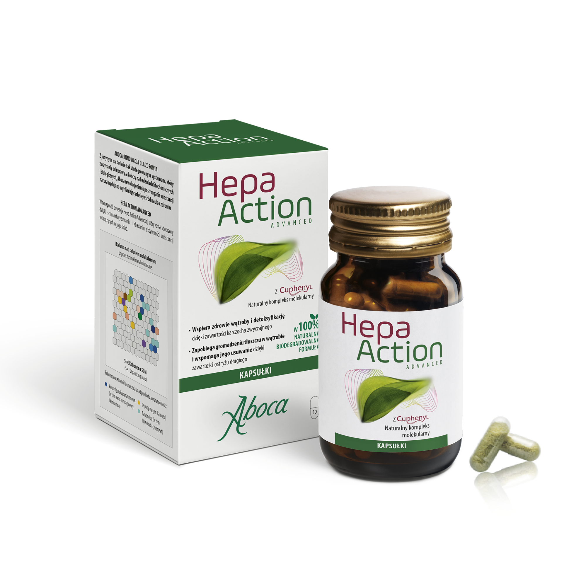 Hepa Action Advanced - 30 kaps. - cena, opinie, właściwości zdjęcie