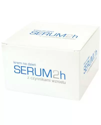 Serum 2h krem z czynnikami wzrostu z proteinami pereł i kawioru na dzień 50 ml zdjęcie