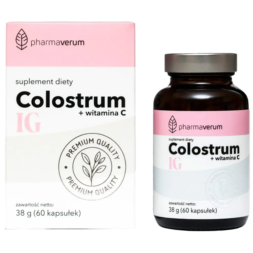 Pharmaverum Colostrum IG, kapsułki, 60 sztuk  zdjęcie