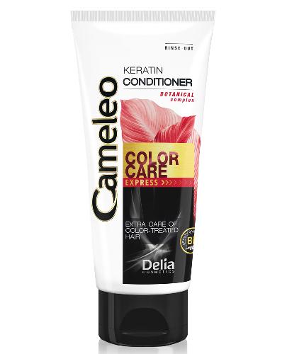 DELIA COSMETICS CAMELEO Ekspresowa odżywka keratynowa do włosów farbowanych, 200 ml zdjęcie