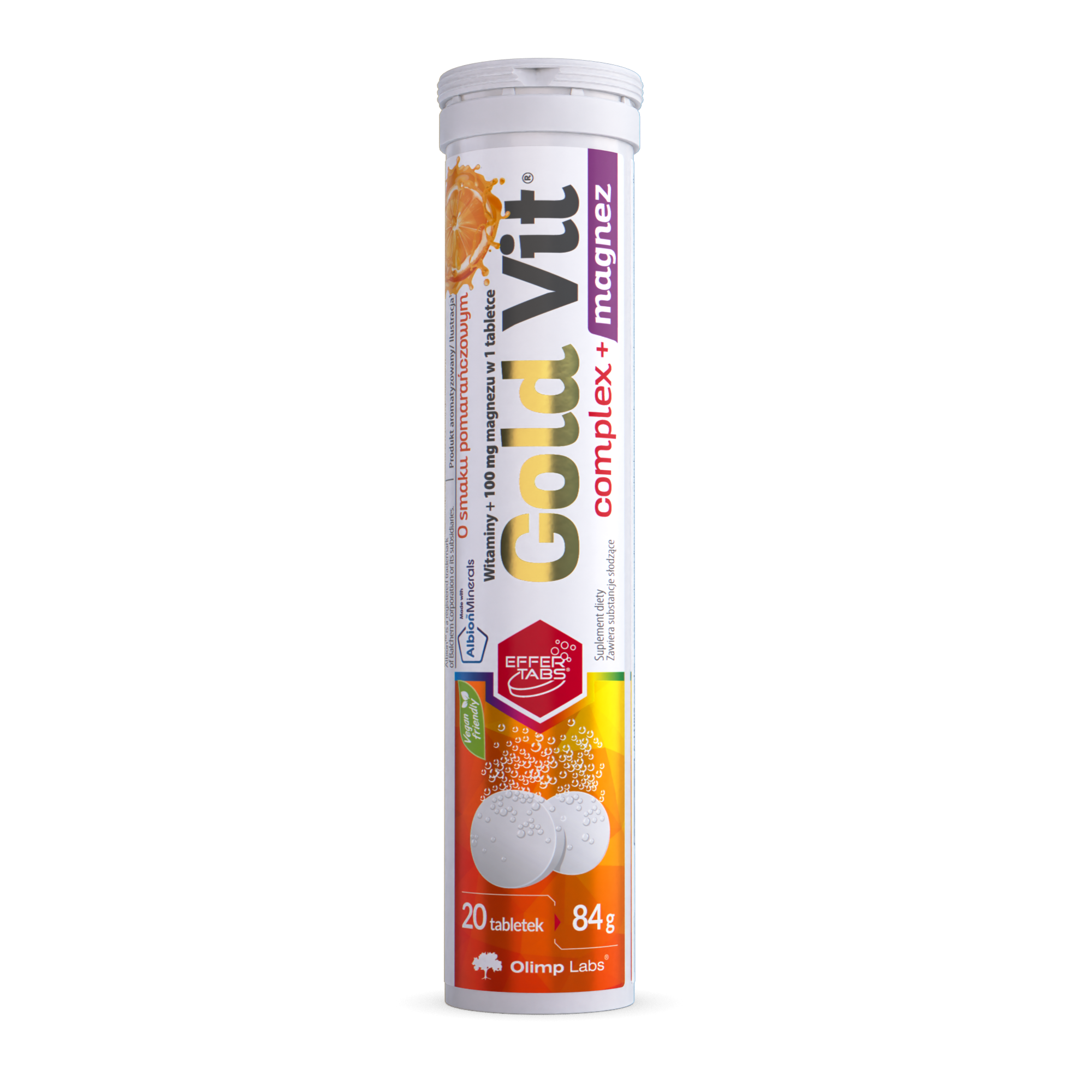 OLIMP GOLD-VIT COMPLEX + MAGNEZ - 20 tabl. mus. zdjęcie