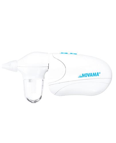 Novama White model K elektroniczny aspirator do nosa dla dzieci na katar i katarek 1 sztuka zdjęcie