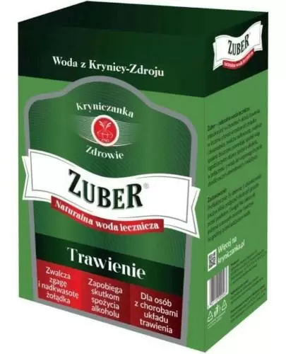 Woda Zuber trawienie 3 litry zdjęcie