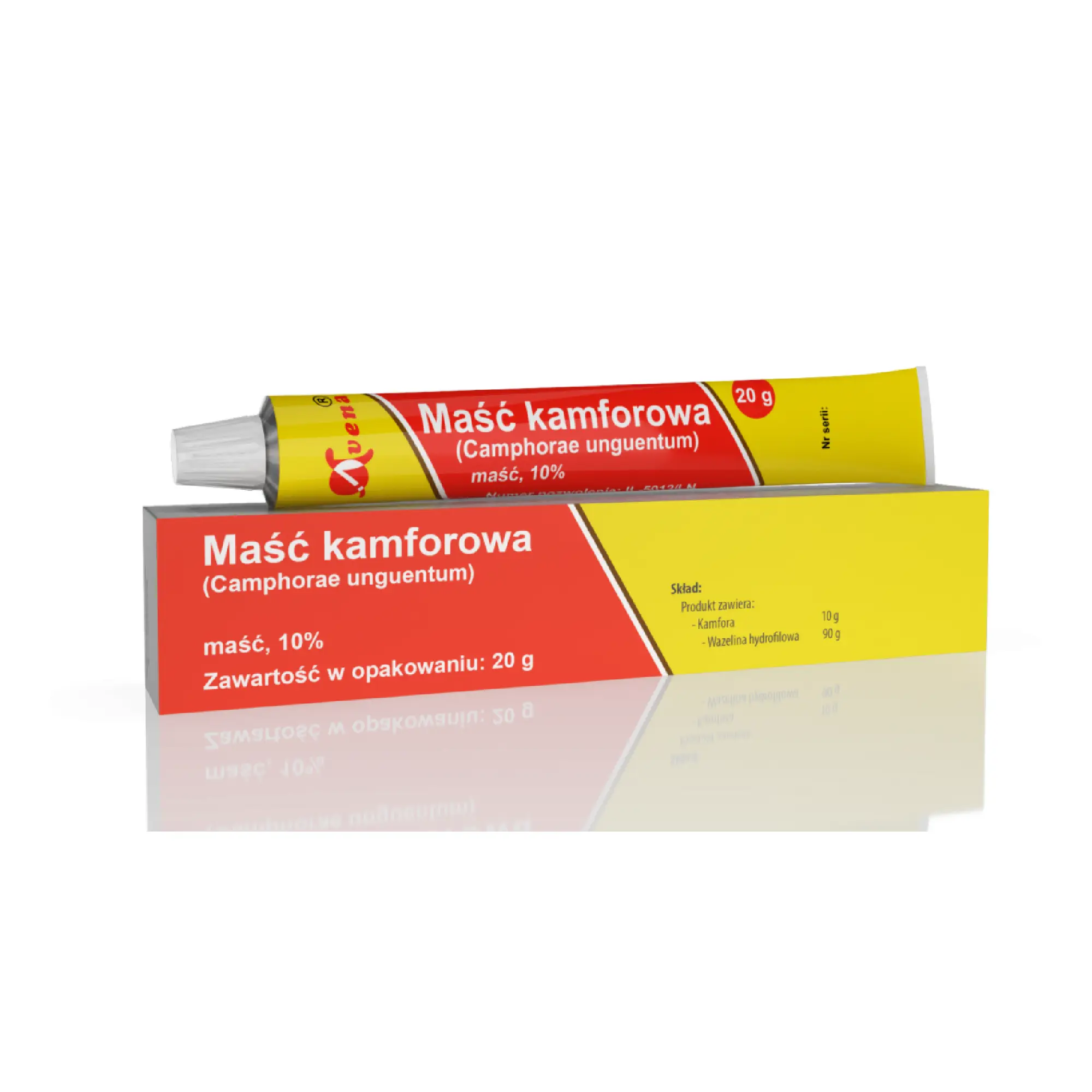 Avena maść kamforowa na skórę 10% 20 g zdjęcie