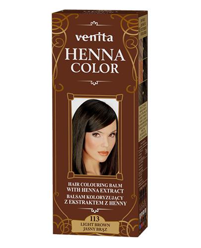 VENITA Henna Color Balsam Koloryzujący nr 113 Jasny Brąz, 75 ml zdjęcie