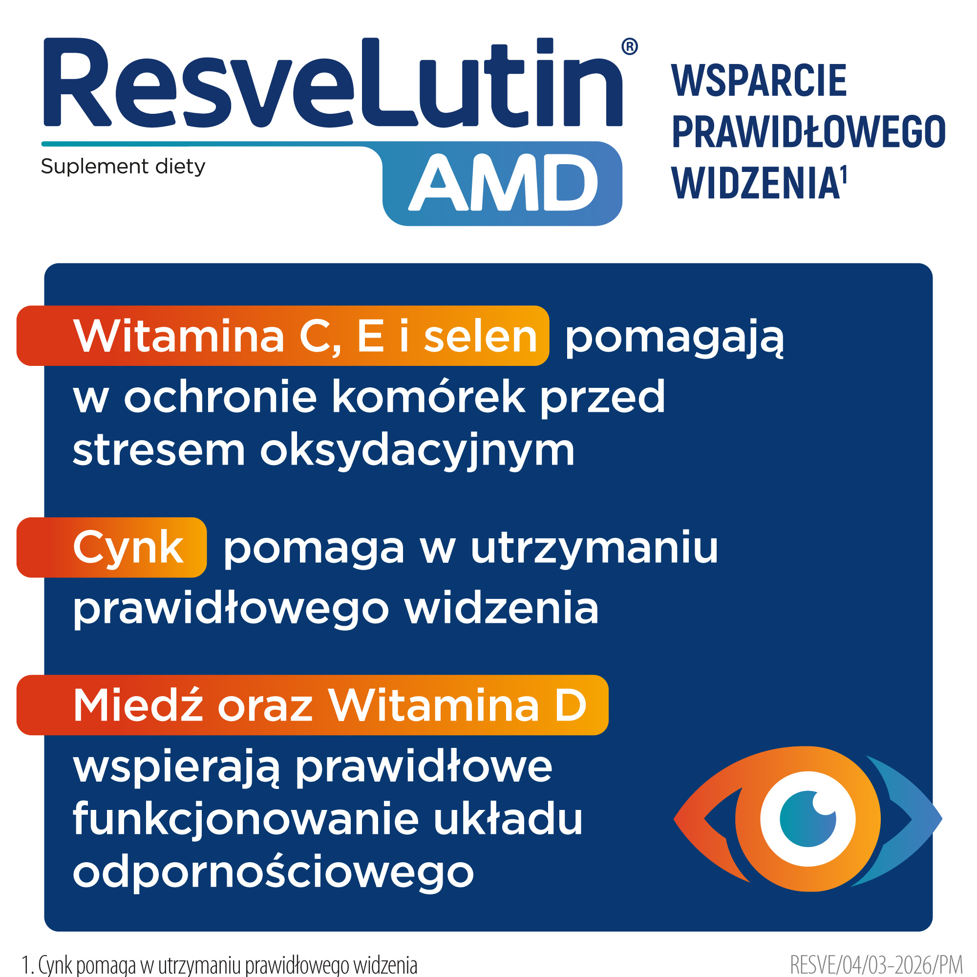 ResveLutin AMD, 60 tabletek