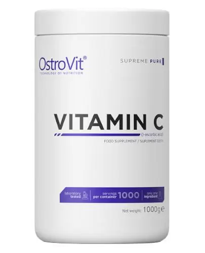 OstroVit Witamina C o smaku naturalnym proszek 1000 g zdjęcie