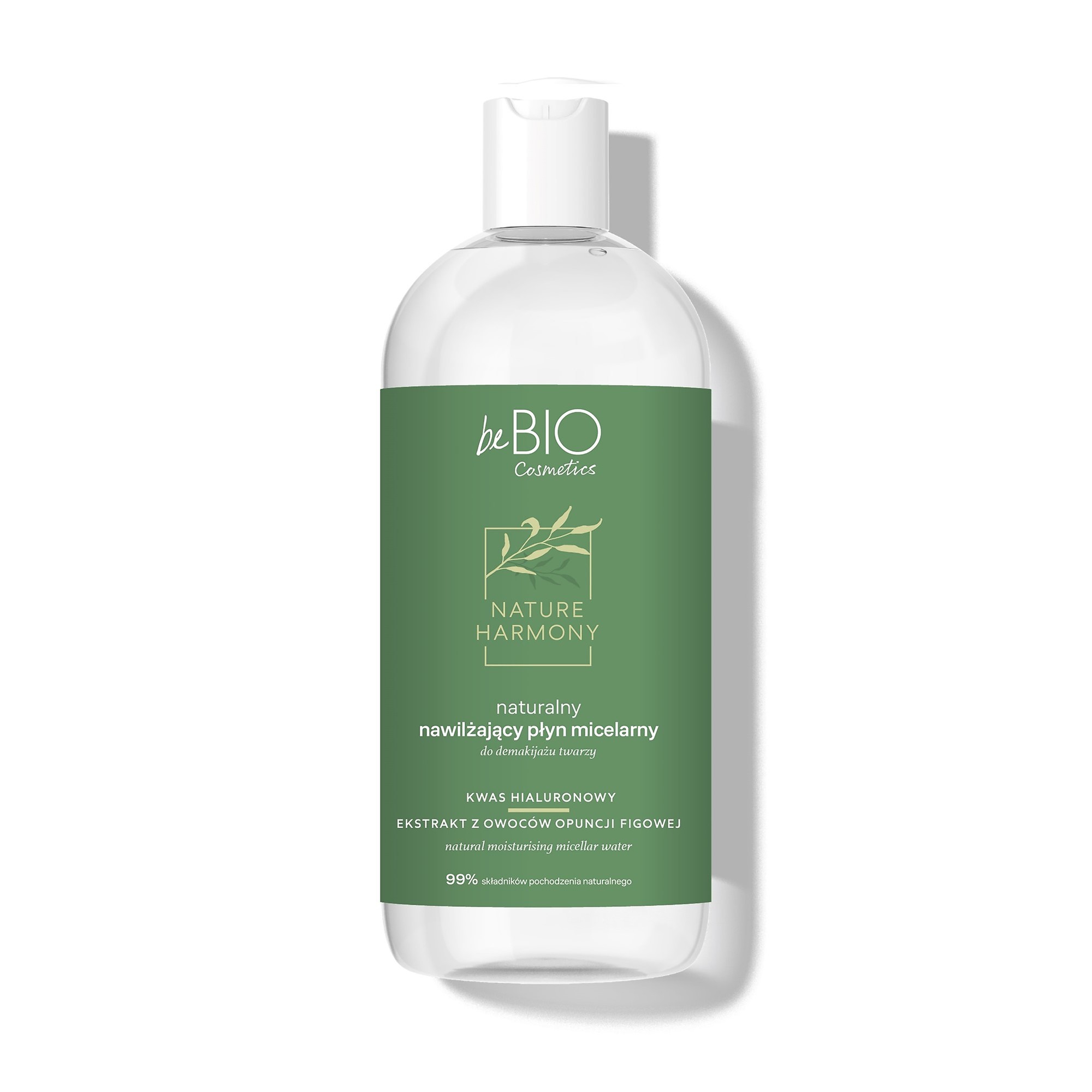 BeBIO Nature Harmony Naturalny nawilżający płyn micelarny, 500 ml zdjęcie